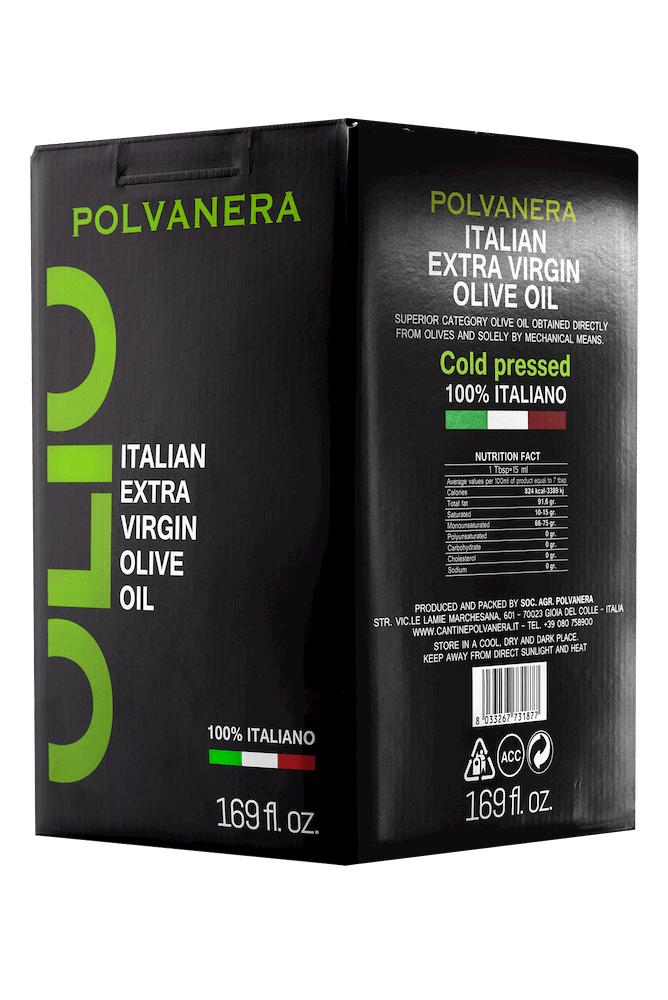 OLIO EXTRAVERGINE DI OLIVA BIOLOGICO – BAG IN BOX
